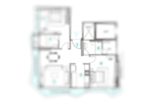 Lifespaces Matunga 2BHK Plan